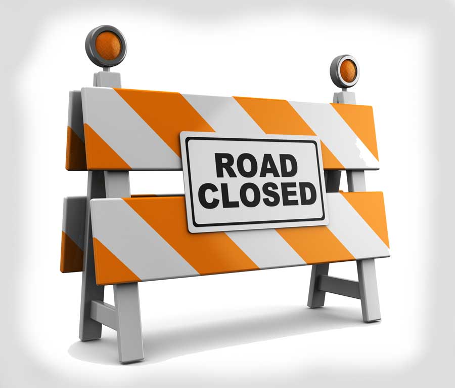 road closure 2