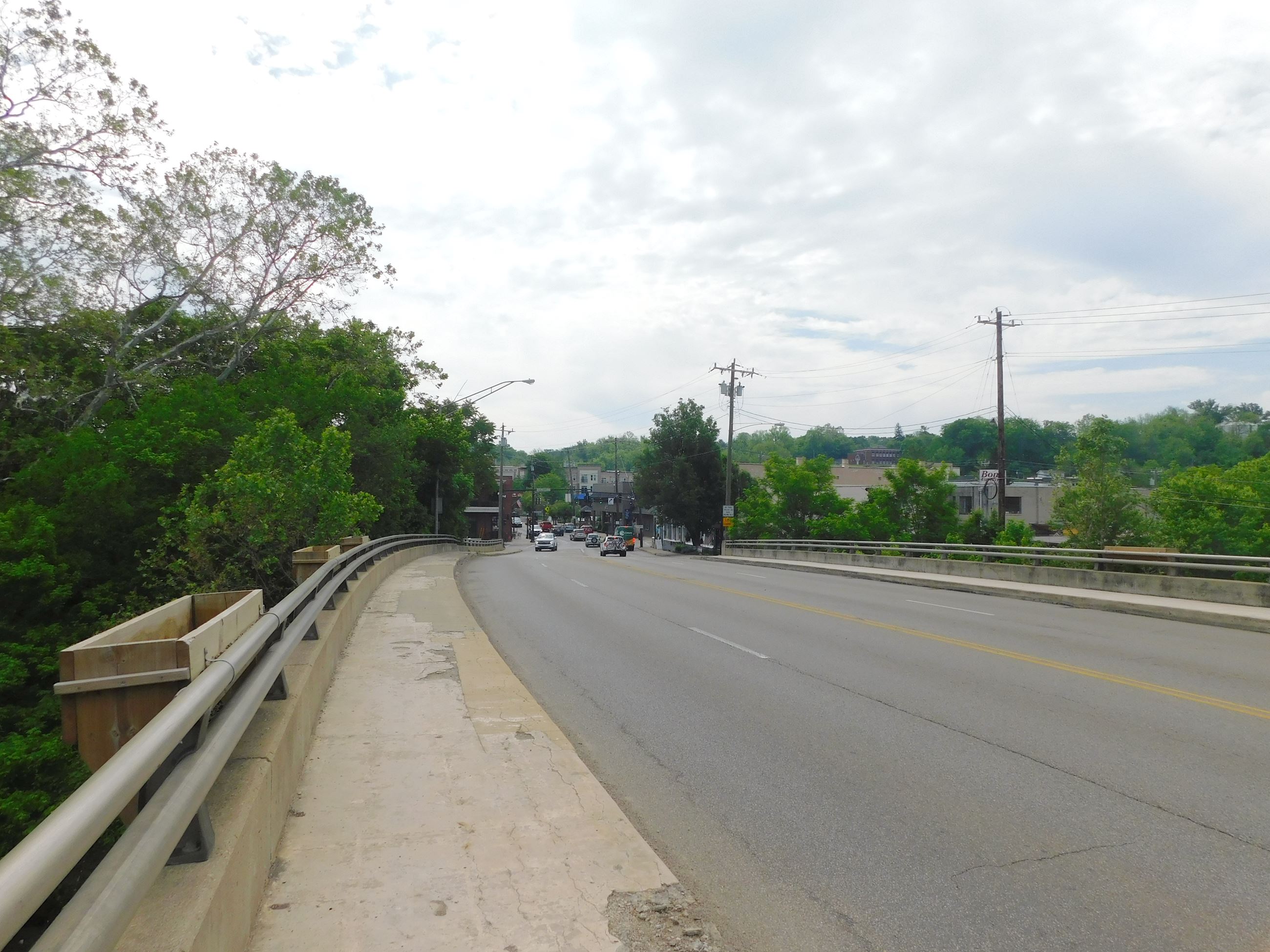 Sidewalk W Loveland Ave Bridge