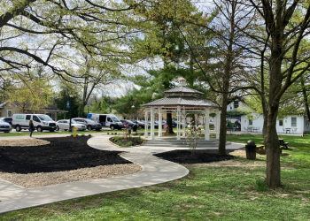 Gazebo in park