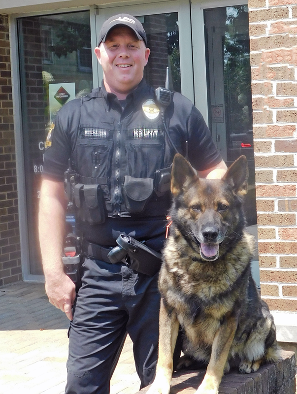 Bibelhausen and K9 Mack